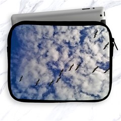 Pelicans In Flight Apple Ipad 2/3/4 Zipper Cases by StarvingArtisan