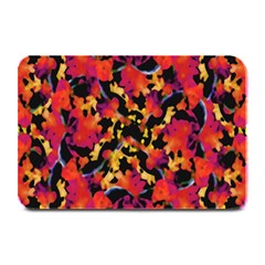 Red Floral Collage Print Design 2 Plate Mats