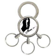 J E L  3-ring Key Chains by StarvingArtisan