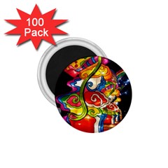 Dragon Lights Centerpiece 1 75  Magnets (100 Pack) 