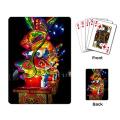 Dragon Lights Centerpiece Playing Cards Single Design by Riverwoman