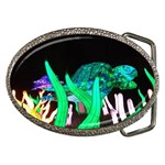 Dragon Lights Turtle Belt Buckles Front