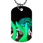 Dragon Lights Turtle Dog Tag (Two Sides) Back