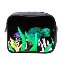 Dragon Lights Turtle Mini Toiletries Bag (Two Sides)