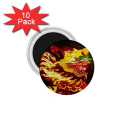 Dragon Lights Ki Rin 1 75  Magnets (10 Pack)  by Riverwoman