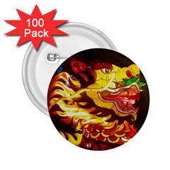 Dragon Lights Ki Rin 2 25  Buttons (100 Pack)  by Riverwoman