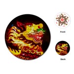 Dragon Lights Ki Rin Playing Cards (Round) Front