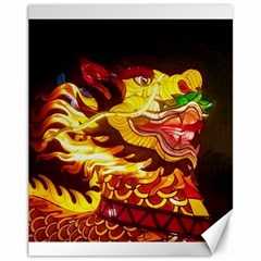 Dragon Lights Ki Rin Canvas 11  X 14  by Riverwoman