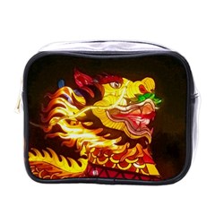 Dragon Lights Ki Rin Mini Toiletries Bag (one Side) by Riverwoman