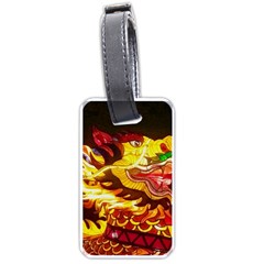 Dragon Lights Ki Rin Luggage Tags (one Side)  by Riverwoman