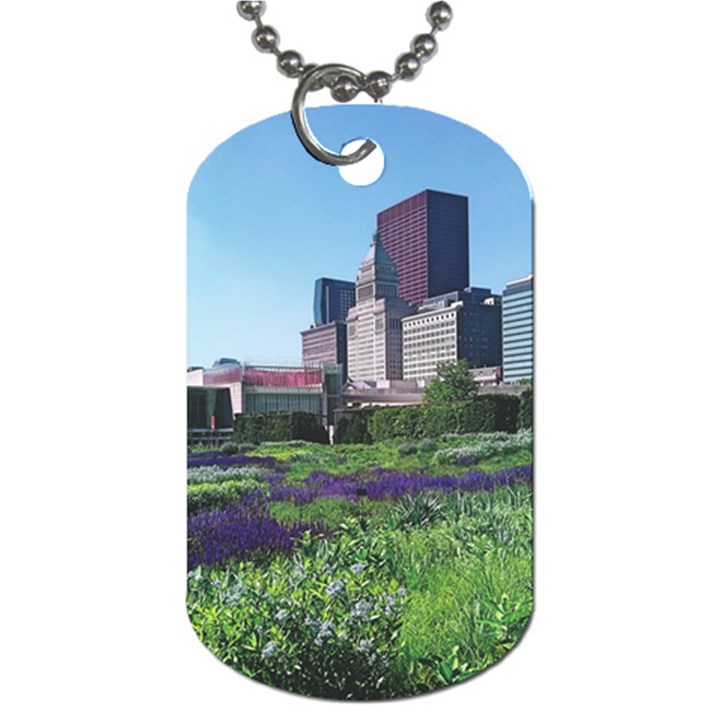 Lurie Garden Salvia River Dog Tag (Two Sides)