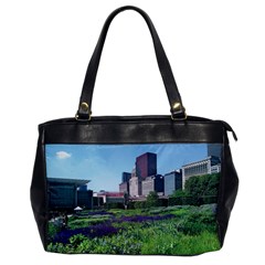 Lurie Garden Salvia River Oversize Office Handbag by Riverwoman