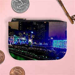 Columbus Commons Lights Mini Coin Purse by Riverwoman