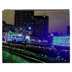 Columbus Commons Lights Cosmetic Bag (xxxl) by Riverwoman