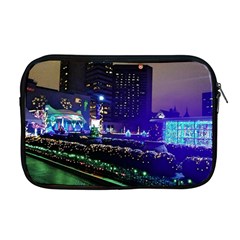 Columbus Commons Lights Apple Macbook Pro 17  Zipper Case by Riverwoman