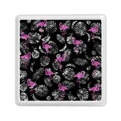 Flamingo Pattern Memory Card Reader (square) by Valentinaart