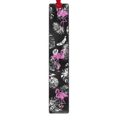 Flamingo Pattern Large Book Marks by Valentinaart