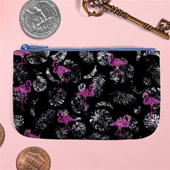 Flamingo Pattern Large Coin Purse by Valentinaart