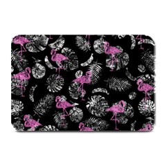 Flamingo Pattern Plate Mats by Valentinaart