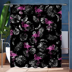 Flamingo Pattern Shower Curtain 60  X 72  (medium)  by Valentinaart