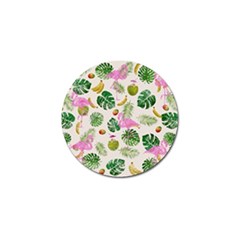 Flamingo Pattern Golf Ball Marker by Valentinaart