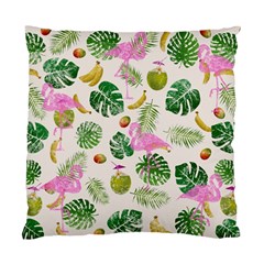 Flamingo Pattern Standard Cushion Case (two Sides) by Valentinaart