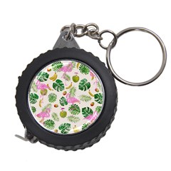 Flamingo Pattern Measuring Tape by Valentinaart