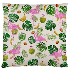 Flamingo Pattern Standard Flano Cushion Case (two Sides) by Valentinaart