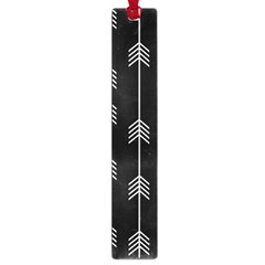 Black And White Abstract Pattern Large Book Marks by Valentinaart