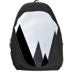 Geometric landscape Backpack Bag Front