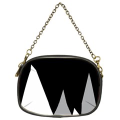 Geometric Landscape Chain Purse (one Side) by Valentinaart