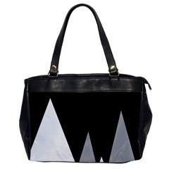 Geometric Landscape Oversize Office Handbag by Valentinaart