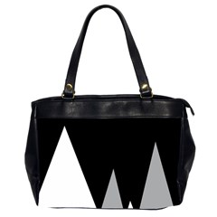 Geometric Landscape Oversize Office Handbag (2 Sides) by Valentinaart