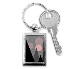 Geometric Landscape Key Chains (rectangle)  by Valentinaart