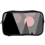 Geometric landscape Toiletries Bag (Two Sides) Back