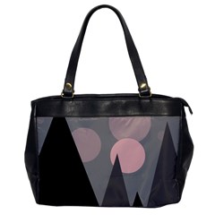 Geometric Landscape Oversize Office Handbag by Valentinaart