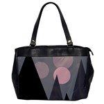 Geometric landscape Oversize Office Handbag Front