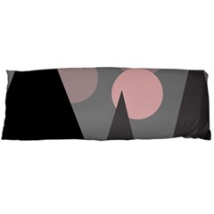 Geometric Landscape Body Pillow Case (dakimakura) by Valentinaart