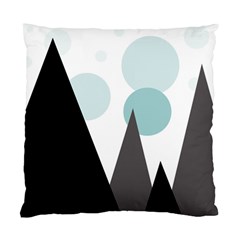 Geometric landscape Standard Cushion Case (One Side)