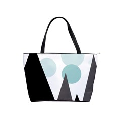 Geometric landscape Classic Shoulder Handbag