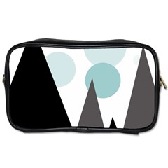 Geometric landscape Toiletries Bag (Two Sides)