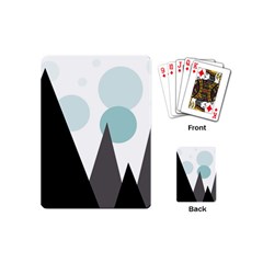 Geometric landscape Playing Cards (Mini)