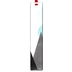 Geometric landscape Large Book Marks