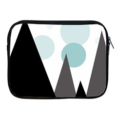 Geometric landscape Apple iPad 2/3/4 Zipper Cases