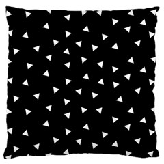 Geometric Pattern Large Flano Cushion Case (one Side) by Valentinaart