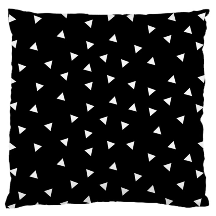 Geometric Pattern Large Flano Cushion Case (Two Sides)