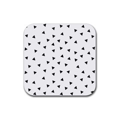 Geometric Pattern Rubber Coaster (Square) 