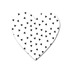 Geometric Pattern Heart Magnet