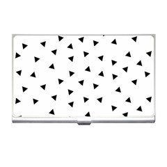 Geometric Pattern Business Card Holder