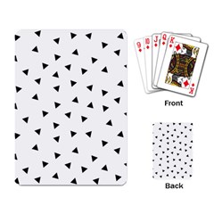 Geometric Pattern Playing Cards Single Design